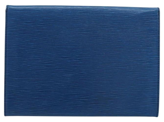 LOUIS VUITTON Clutch Jena Epi Blu M52715 LV Auth bs34702 - vista 2