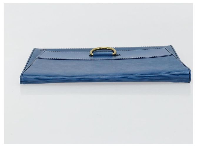 LOUIS VUITTON Clutch Jena Epi Blu M52715 LV Auth bs34702 - vista 5