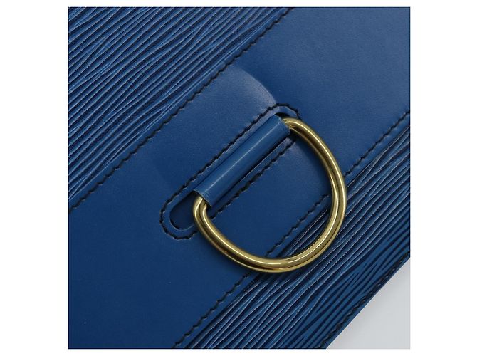 LOUIS VUITTON Clutch Jena Epi Blu M52715 LV Auth bs34702 - vista 8