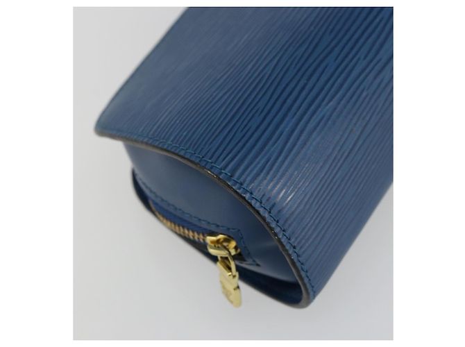 LOUIS VUITTON Pochette Dauphine PM Epi Blu M48445 LV Auth BA12330 - vista 14