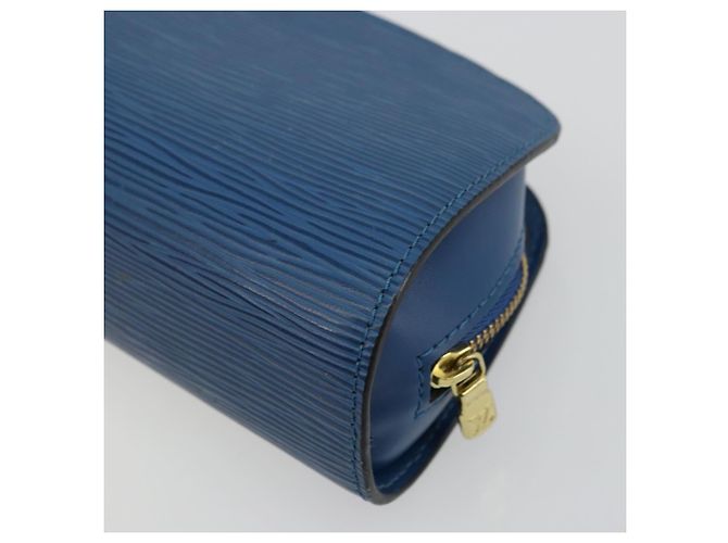 LOUIS VUITTON Pochette Dauphine PM Epi Blu M48445 LV Auth BA12330 - vista 15
