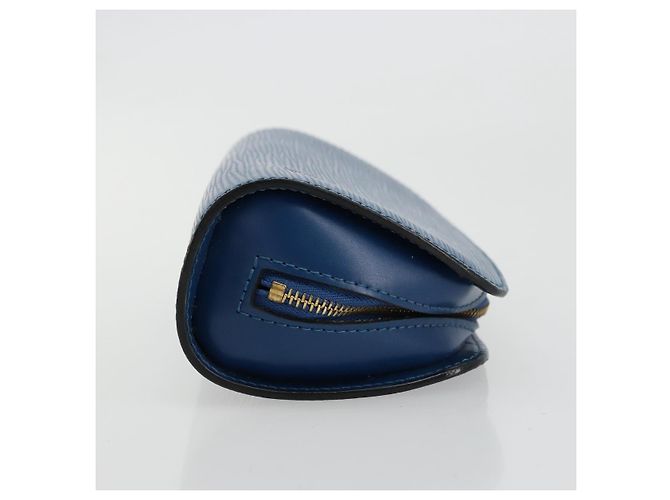 LOUIS VUITTON Pochette Dauphine PM Epi Blu M48445 LV Auth BA12330 - vista 3