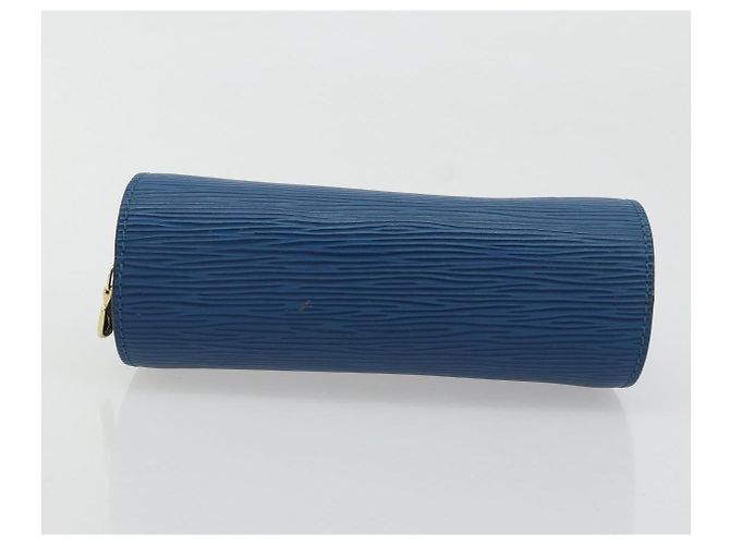 LOUIS VUITTON Pochette Dauphine PM Epi Blu M48445 LV Auth BA12330 - vista 6
