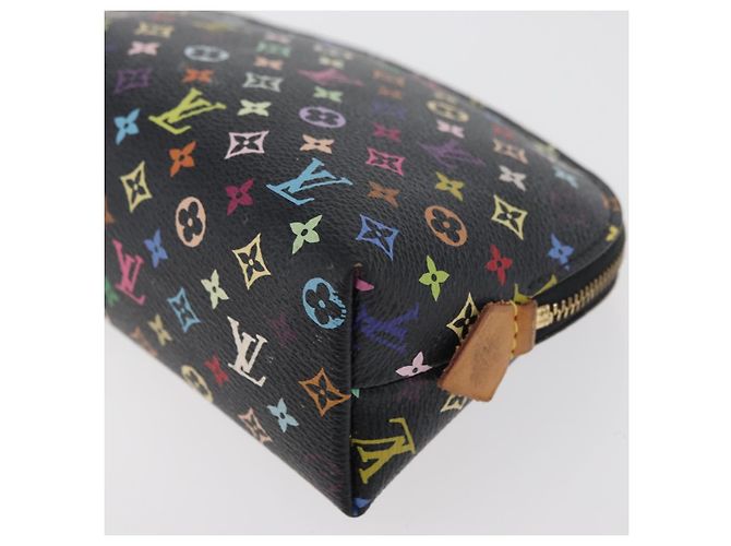 LOUIS VUITTON Pochette Cosmetica Multicolore Nera M47355 LV Auth 176857 Nero - vista 14