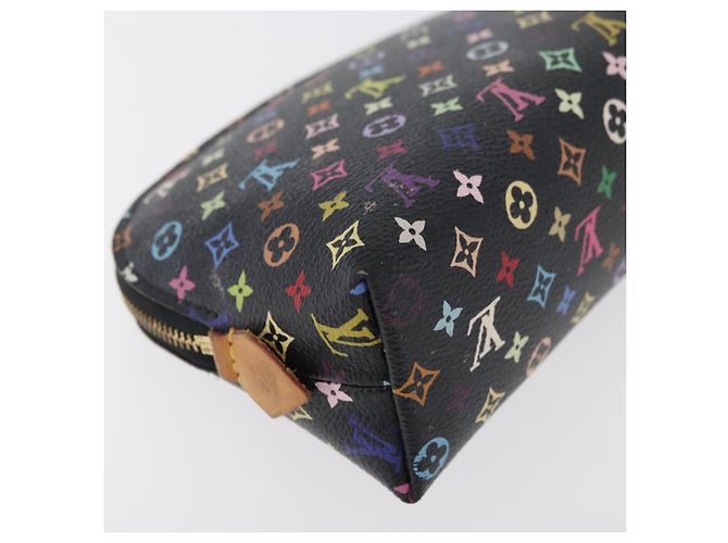 LOUIS VUITTON Pochette Cosmetica Multicolore Nera M47355 LV Auth 176857 Nero - vista 15