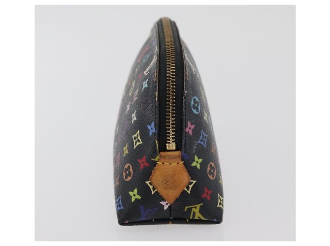 LOUIS VUITTON Pochette Cosmetica Multicolore Nera M47355 LV Auth 176857 Nero - vista 3