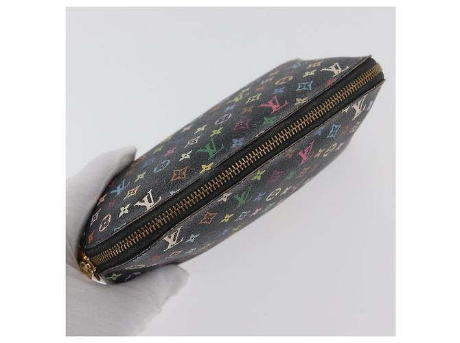 LOUIS VUITTON Pochette Cosmetica Multicolore Nera M47355 LV Auth 176857 Nero - vista 5