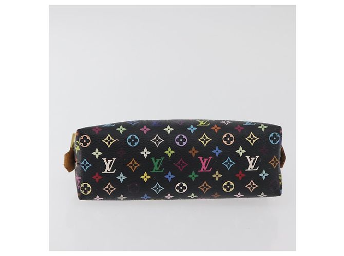 LOUIS VUITTON Pochette Cosmetica Multicolore Nera M47355 LV Auth 176857 Nero - vista 6