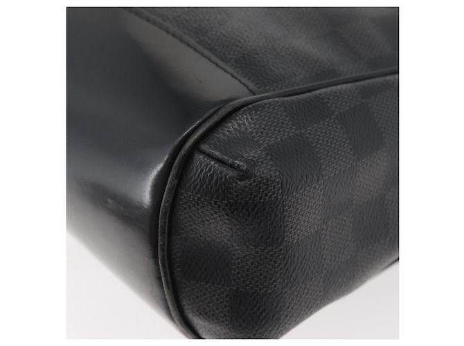 LOUIS VUITTON Borsa a Spalla Messenger PM Damier Graphite N41457 LV Auth 176357 Damier ebene - vista 18