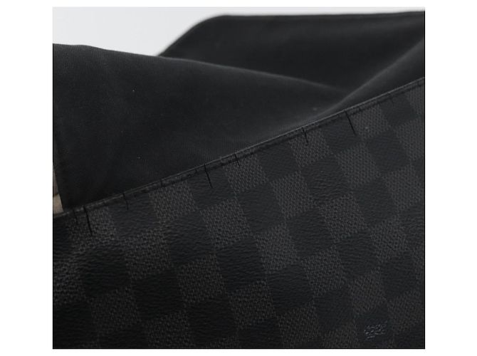 LOUIS VUITTON Borsa a Spalla Messenger PM Damier Graphite N41457 LV Auth 176357 Damier ebene - vista 9