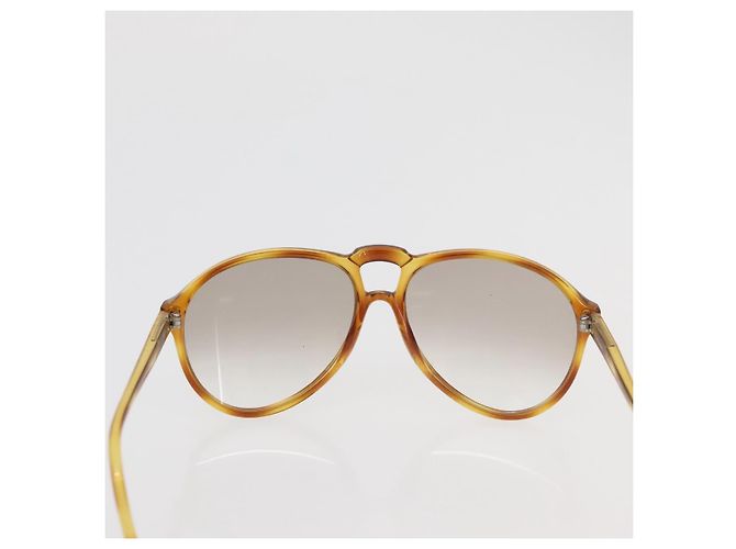 Occhiali da sole GIVENCHY Christian Dior plastica 2 Set Beige Marrone Auth BA12345 - vista 3