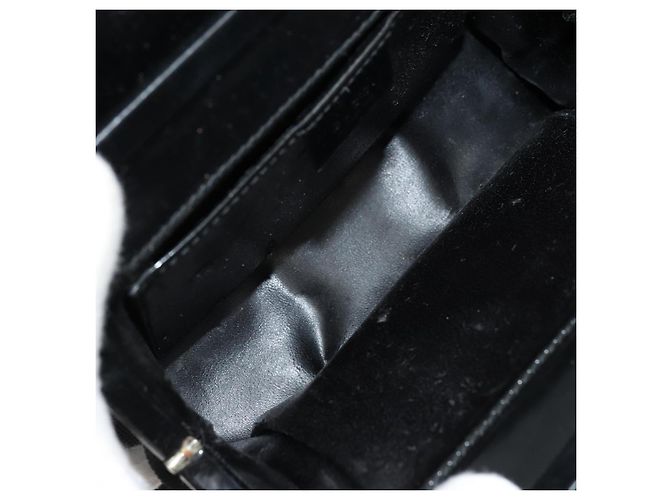 Bolso de mano GUCCI de lona negra 000 0810 Auth bs34708 Negro - vista 16