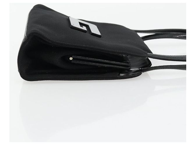 Bolso de mano GUCCI de lona negra 000 0810 Auth bs34708 Negro - vista 4
