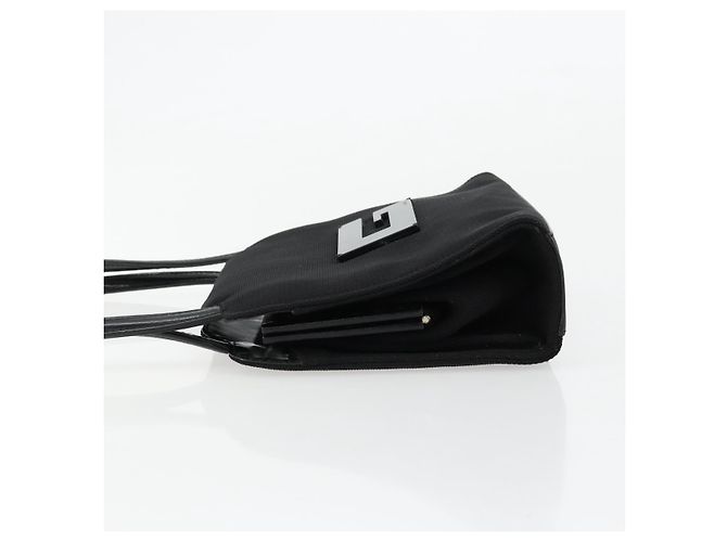 Bolso de mano GUCCI de lona negra 000 0810 Auth bs34708 Negro - vista 5