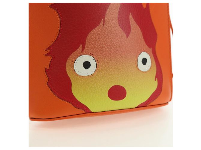 LOEWE - Ghibli Castello Errante Dado Pebble Calcifer Auth 167251SM Arancione - vista 20