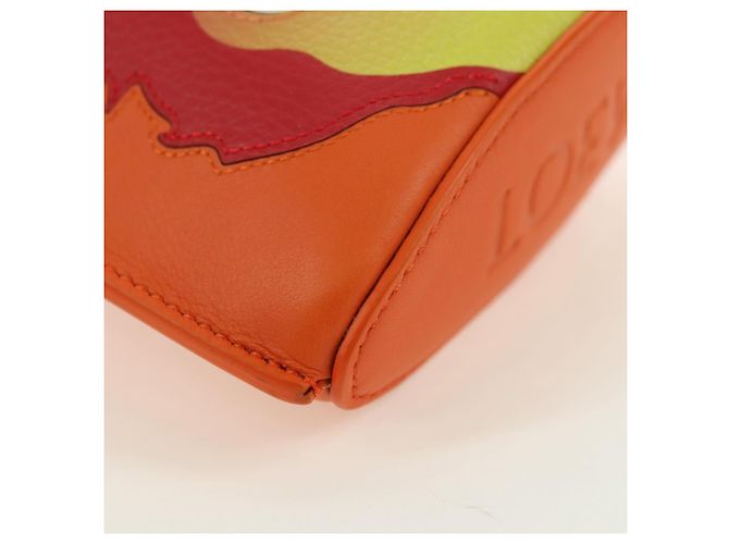 LOEWE - Ghibli Castello Errante Dado Pebble Calcifer Auth 167251SM Arancione - vista 8