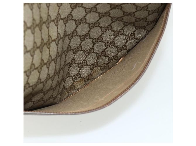 Borsa tote in PVC beige e rosso della linea Sherry GG Supreme di GUCCI 39 02 003 Auth 176694 - vista 19