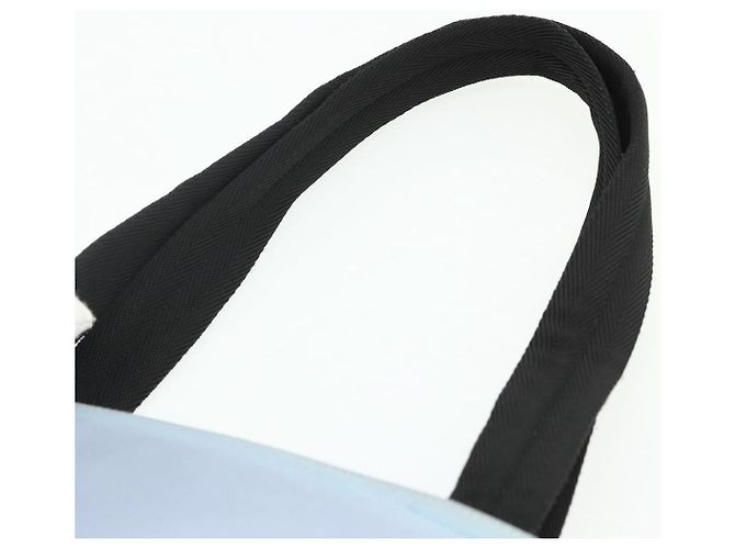 PRADA Tote Bag aus Nylon in Hellblau Silber authentisch bs34601 - Ansicht 8