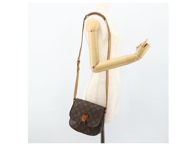 LOUIS VUITTON Borsa a Spalla Monogram Saint Cloud MM M51243 LV Auth ep14137 Monogramma - vista 26