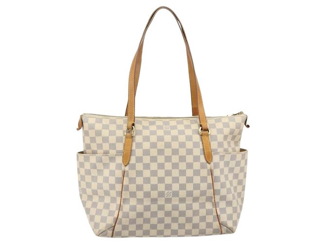 LOUIS VUITTON Borsa Tote Totally MM Damier Azur N51262 Auth LV ep14003 - vista 2