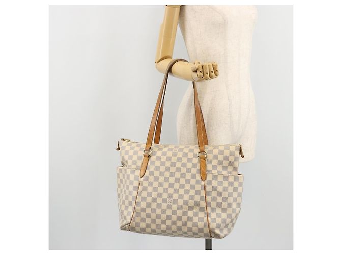 LOUIS VUITTON Borsa Tote Totally MM Damier Azur N51262 Auth LV ep14003 - vista 24