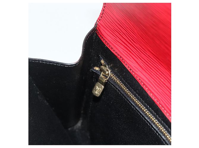 LOUIS VUITTON Clutch Art Déco Epi Rosso M52637 LV Auth ep14325 - vista 18