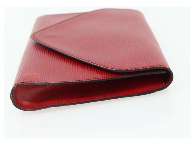 LOUIS VUITTON Clutch Art Déco Epi Rosso M52637 LV Auth ep14325 - vista 4