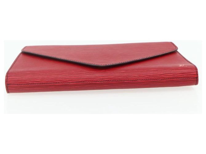 LOUIS VUITTON Clutch Art Déco Epi Rosso M52637 LV Auth ep14325 - vista 6