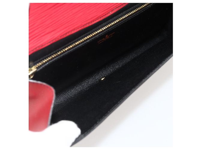 LOUIS VUITTON Clutch Art Déco Epi Rosso M52637 LV Auth ep14325 - vista 8