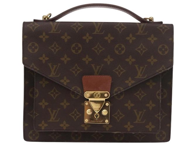LOUIS VUITTON Borsa a Mano Monceau 28 Monogram M51185 LV Auth ep14419 Monogramma - vista 13