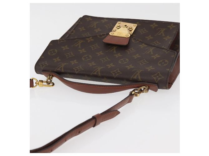 LOUIS VUITTON Borsa a Mano Monceau 28 Monogram M51185 LV Auth ep14419 Monogramma - vista 14