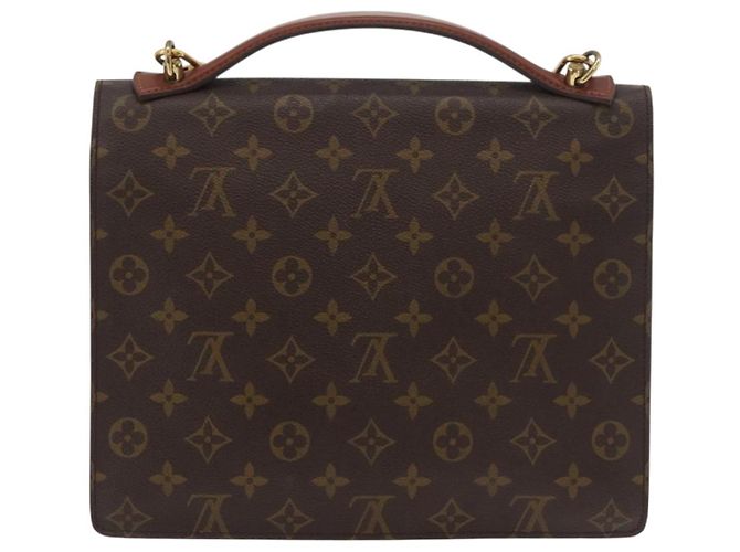 LOUIS VUITTON Borsa a Mano Monceau 28 Monogram M51185 LV Auth ep14419 Monogramma - vista 2