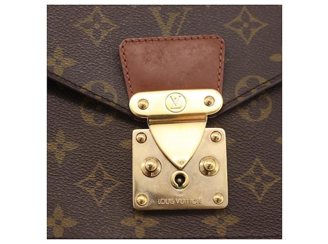 LOUIS VUITTON Borsa a Mano Monceau 28 Monogram M51185 LV Auth ep14419 Monogramma - vista 21