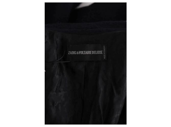 Zadig & Voltaire Abrigo azul marino - vista 5