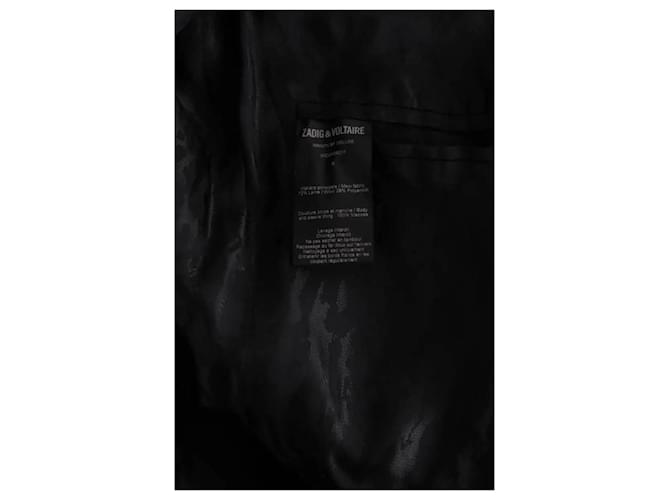 Zadig & Voltaire Abrigo azul marino - vista 6