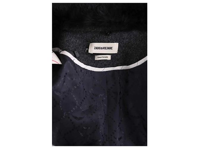 Zadig & Voltaire Cappotto antracite Grigio antracite - vista 5