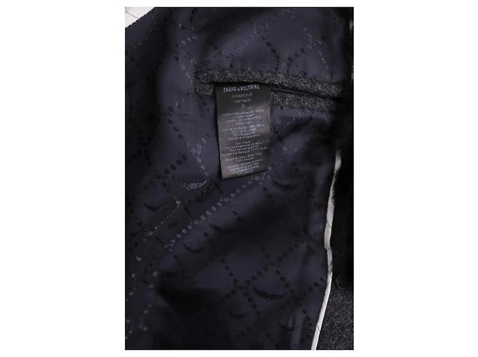 Zadig & Voltaire Cappotto antracite Grigio antracite - vista 6