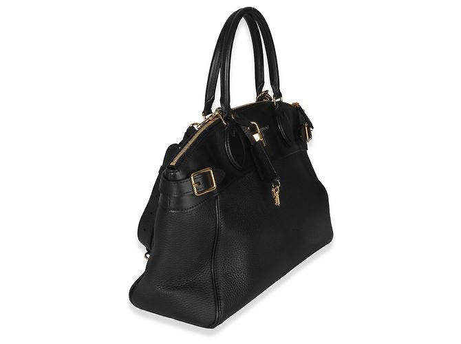 Louis Vuitton Monogram Vendome MM in pelle di vitello grana nera Nero - vista 4