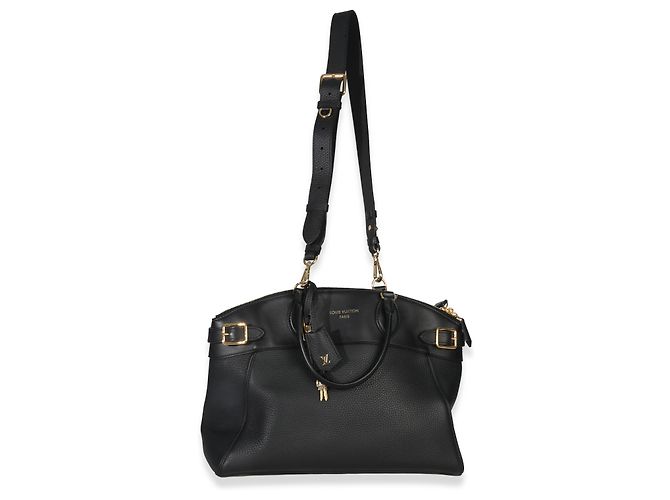 Louis Vuitton Monogram Vendome MM in pelle di vitello grana nera Nero - vista 5