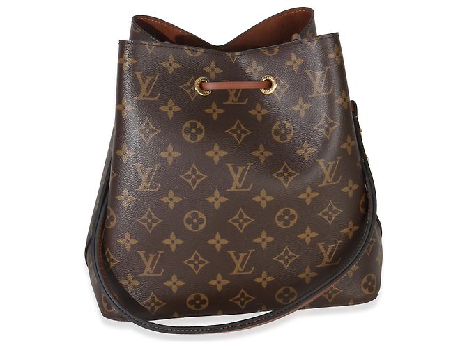 Néonoé Borsa NeoNoé MM in tela Monogram caramello di Louis Vuitton Marrone - vista 2