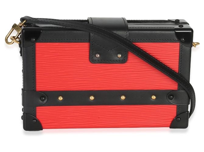 Louis Vuitton Petite Malle Épi Rouge Noir - vista 2