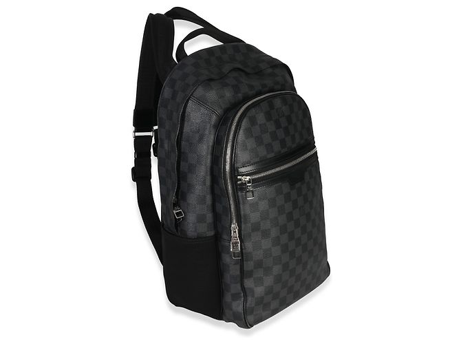 Louis Vuitton Damier Graphite Canvas Michael Backpack Black - view 4