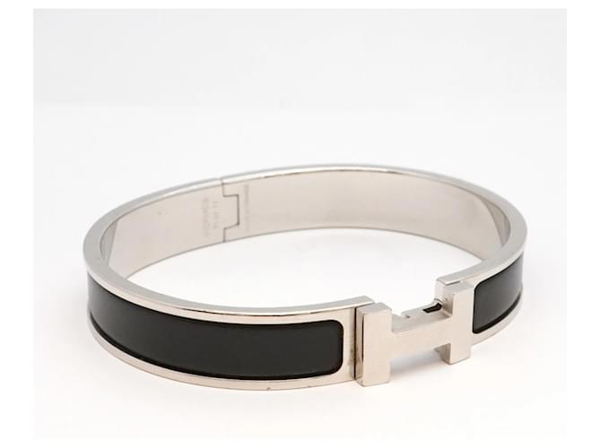 Hermès Hermes Bangle Clic Clac PM Black Silvery - view 2
