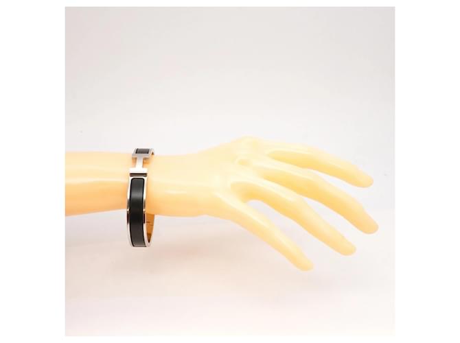 Hermès Hermes Bangle Clic Clac PM Black Silvery - view 6