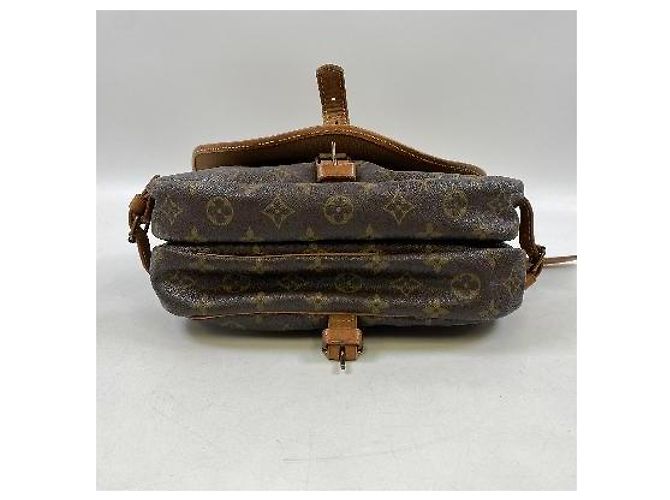 Louis Vuitton Saumur Monogram Canvas 30 Marrone - vista 5