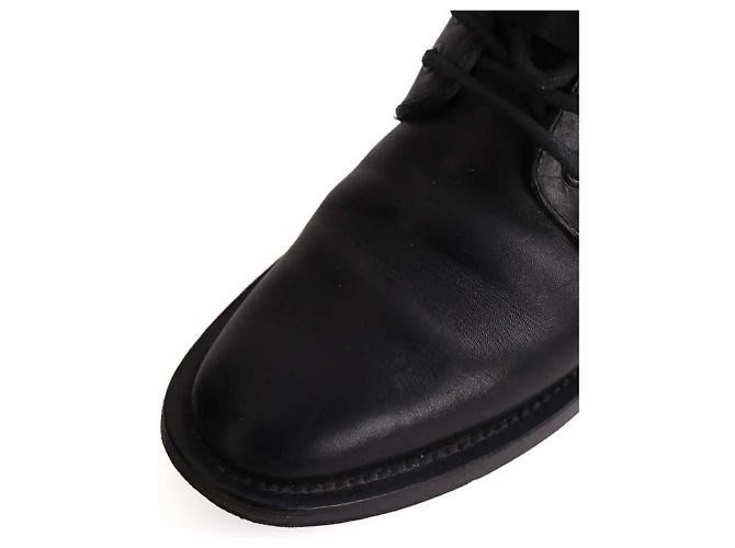 Yves Saint Laurent Botas pretas com fivela Preto - vista 5