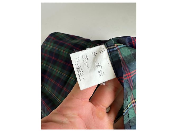 Comme Des Garcons Vintage Comme des Garçons Nylon Tartan Tragetasche grün - Ansicht 4