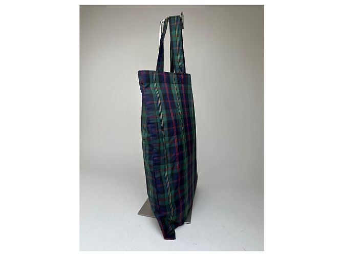 Comme Des Garcons Vintage Comme des Garçons Nylon Tartan Tragetasche grün - Ansicht 6