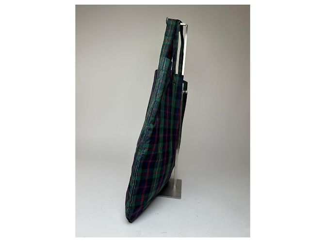Comme Des Garcons Vintage Comme des Garçons Nylon Tartan Tragetasche grün - Ansicht 7