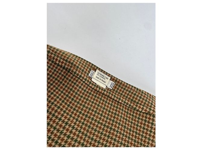 Céline Vintage Celine Wende-Wollrock olivgrün S - Ansicht 9
